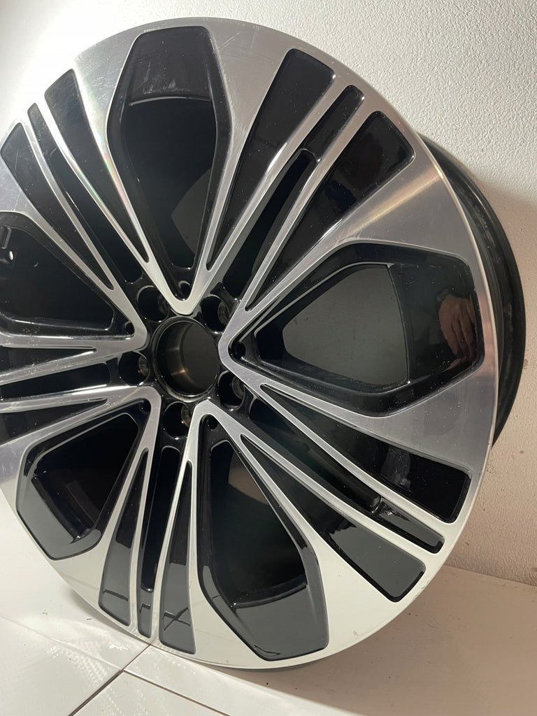 1x Alufelge 19 Zoll 9.5" 5x112 51ET Glanz A2144012400 Mercedes-Benz Rim Wheel FEL2863055065fw