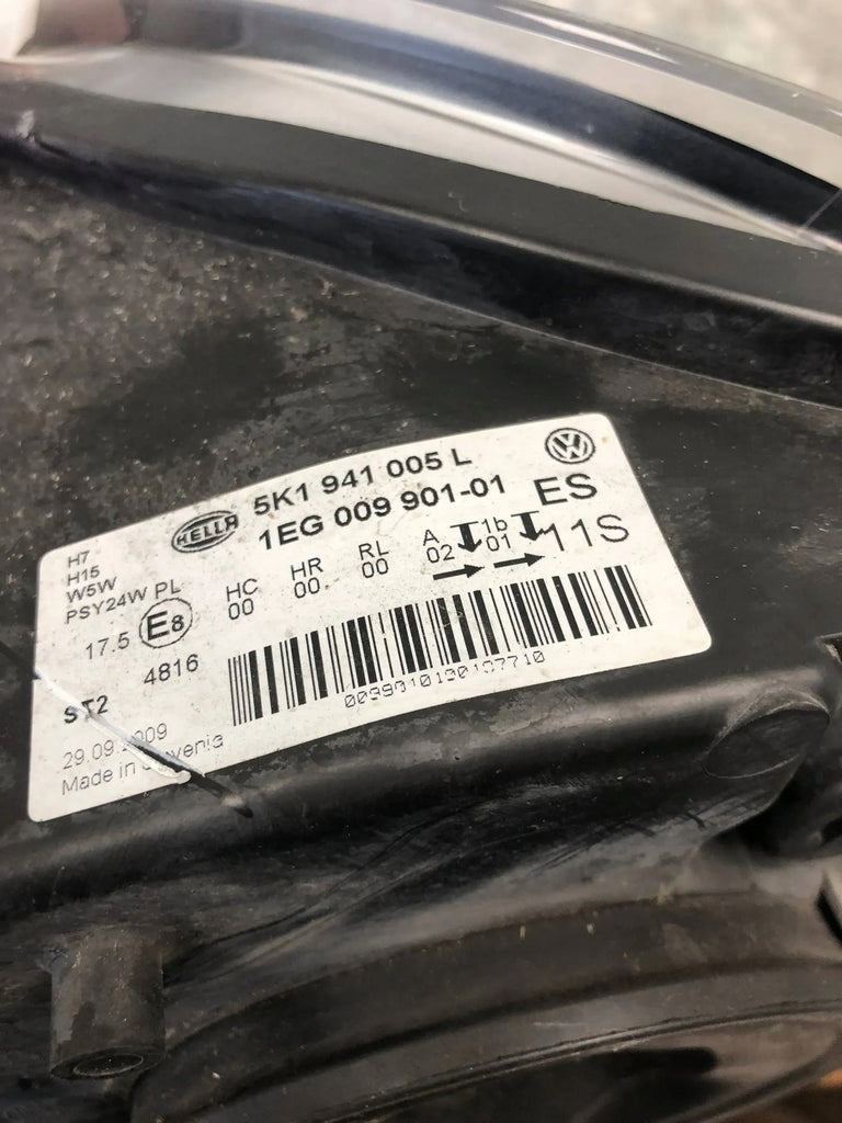 Frontscheinwerfer VW Golf VI 5K1941005L Links Scheinwerfer Headlight SCH1876166460xo