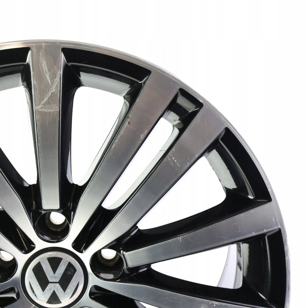 1x Alufelge 17 Zoll 7.5" 5x112 47ET Glanz Schwarz 3AA601025G VW Passat B7 FEL6517189796hw