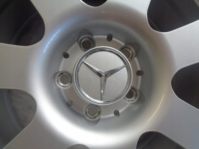 4x Alufelge 17 Zoll 8.0" 5x112 43ET Glanz Silber A2214010202 Mercedes-Benz W221 FEL1058594230cb