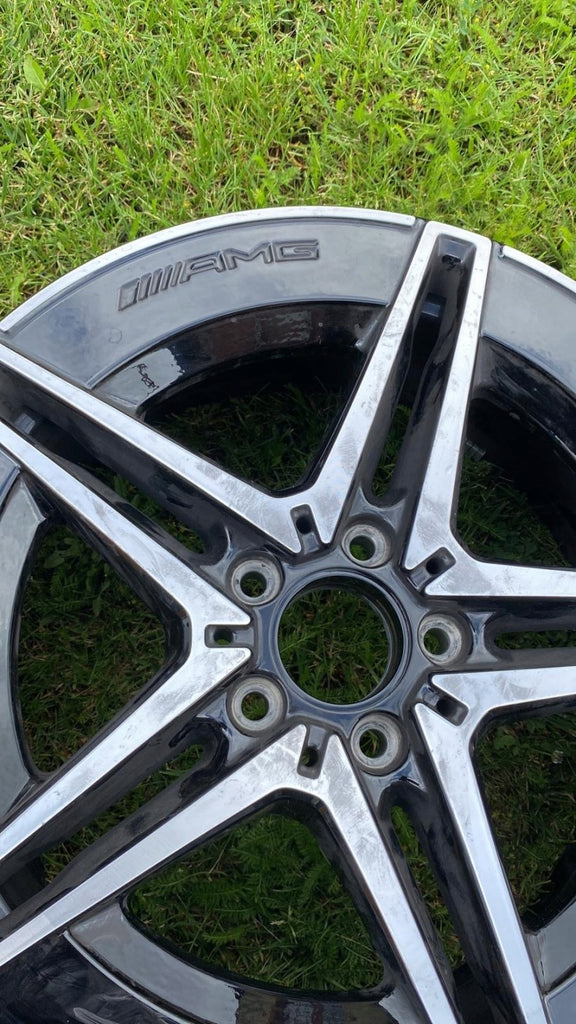 2x Alufelge 18 Zoll 7.5" 5x112 40ET Glanz Schwarz A2064011700 Mercedes-Benz W206 FEL3886974446he