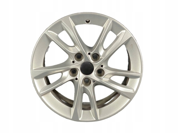 1x Alufelge 16 Zoll 7.0" 5x112 47ET Glanz Silber 6855083 BMW F45 F46 Rim Wheel FEL8243070788wg
