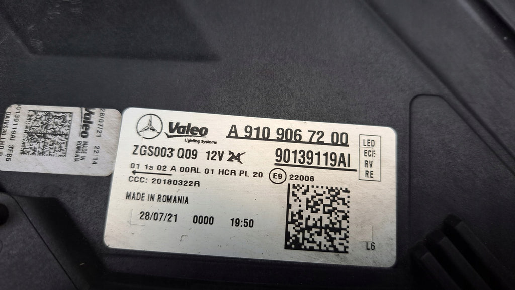 Frontscheinwerfer Mercedes-Benz Sprinter A9109067200 LED Rechts Headlight