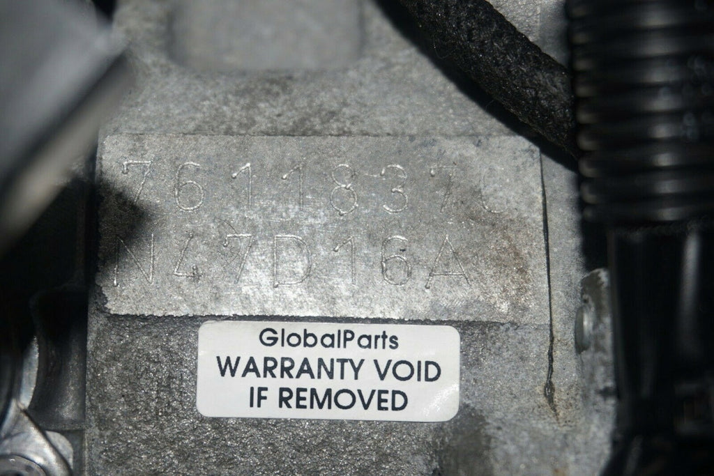 Motor BMW F21 F20 N47D16A 1.6 99TKm Diesel Engine Unkomplett