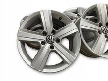 Laden Sie das Bild in den Galerie-Viewer, 4x Alufelge 16 Zoll 6.5" 5x112 46ET 5G0601025BN VW Golf VII Touran I Jetta Caddy FEL8601120318kz