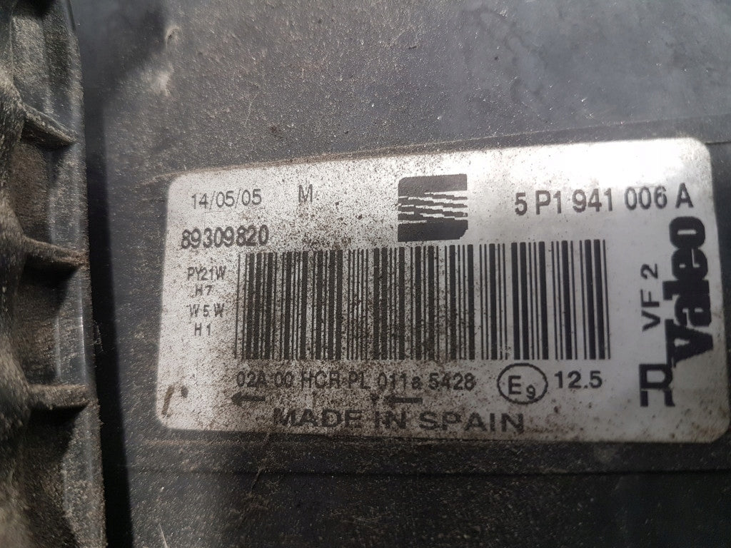 Frontscheinwerfer Seat Altea 5P1941006A Rechts Scheinwerfer Headlight