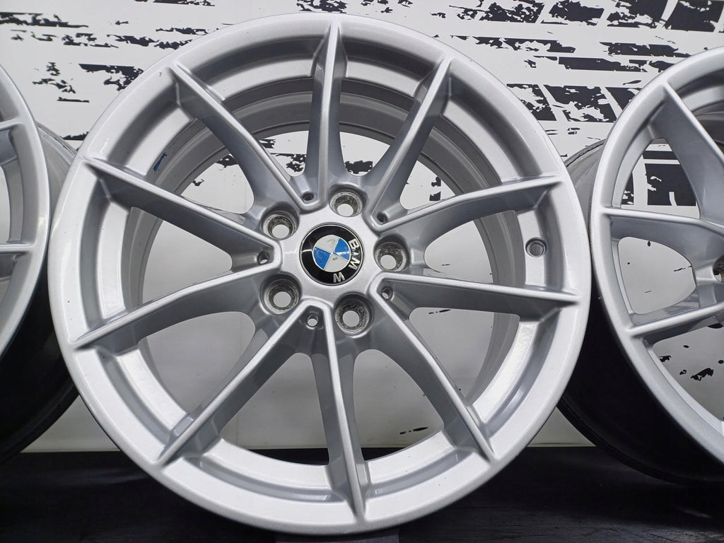 4x Alufelge 16 Zoll 6.5" 5x112 22ET Silber Audi C6 A4 B6 B7 4 Rim Wheel FEL6048760686km