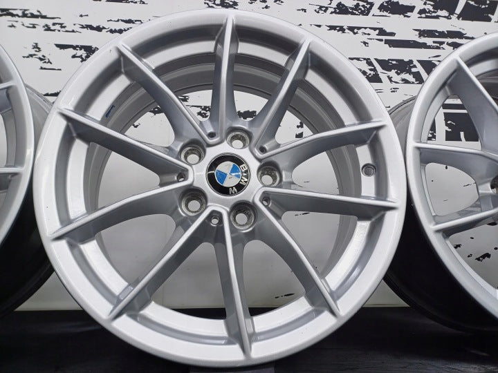 4x Alufelge 16 Zoll 6.5" 5x112 22ET Silber Audi C6 A4 B6 B7 4 Rim Wheel FEL6048760686km