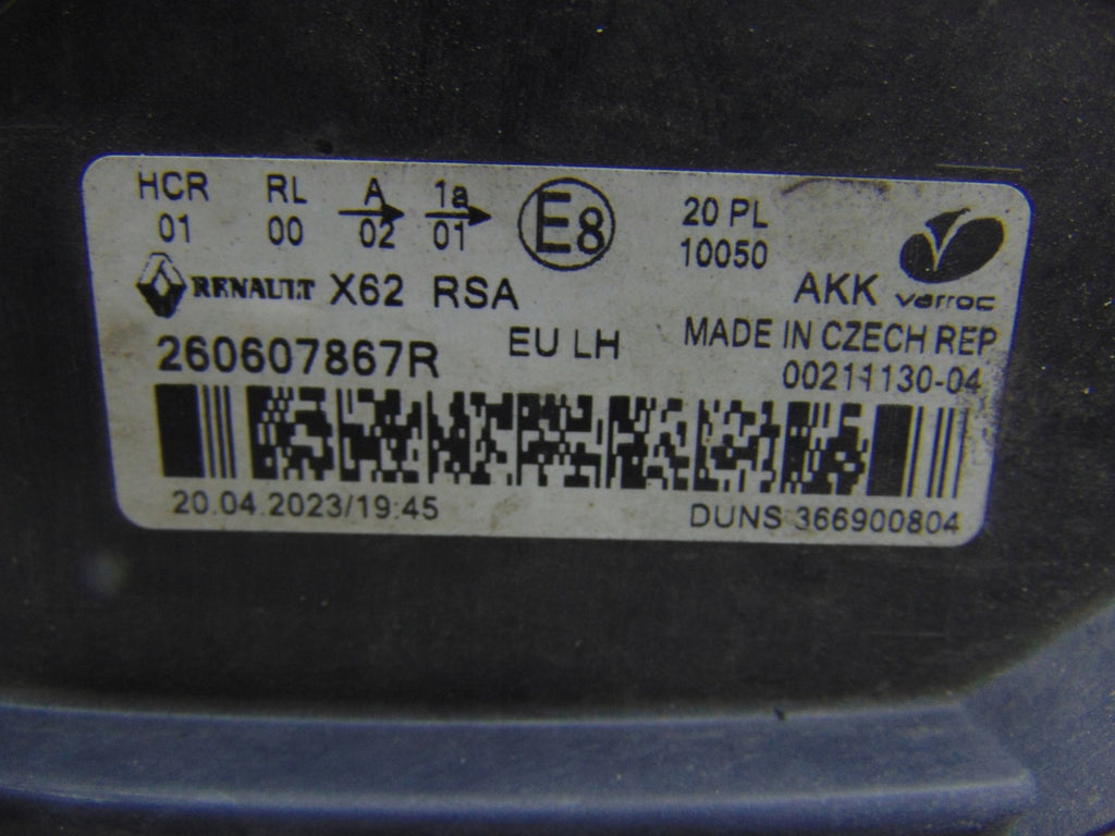 Frontscheinwerfer Renault Master I 260607867R Links Scheinwerfer Headlight SCH1194714285pw