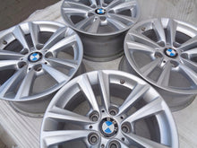 Laden Sie das Bild in den Galerie-Viewer, 4x Alufelge 16 Zoll 7.5" 5x120 37ET Glanz Silber 6866304 BMW 3 4 Rim Wheel FEL8154654893kg