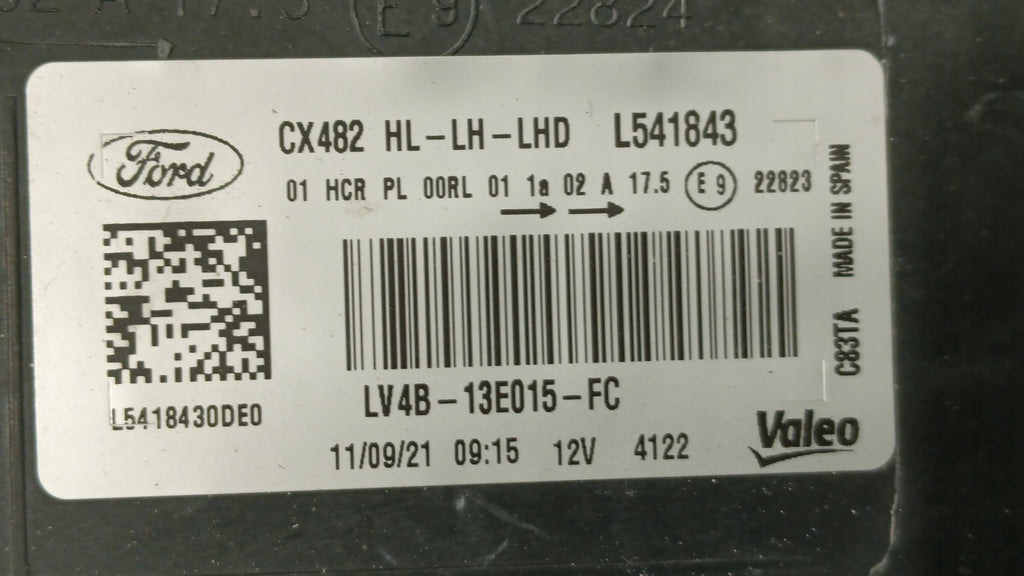 Frontscheinwerfer Ford Kuga LV4B-13E015-FC LED Links Scheinwerfer Headlight SCH5092775528he