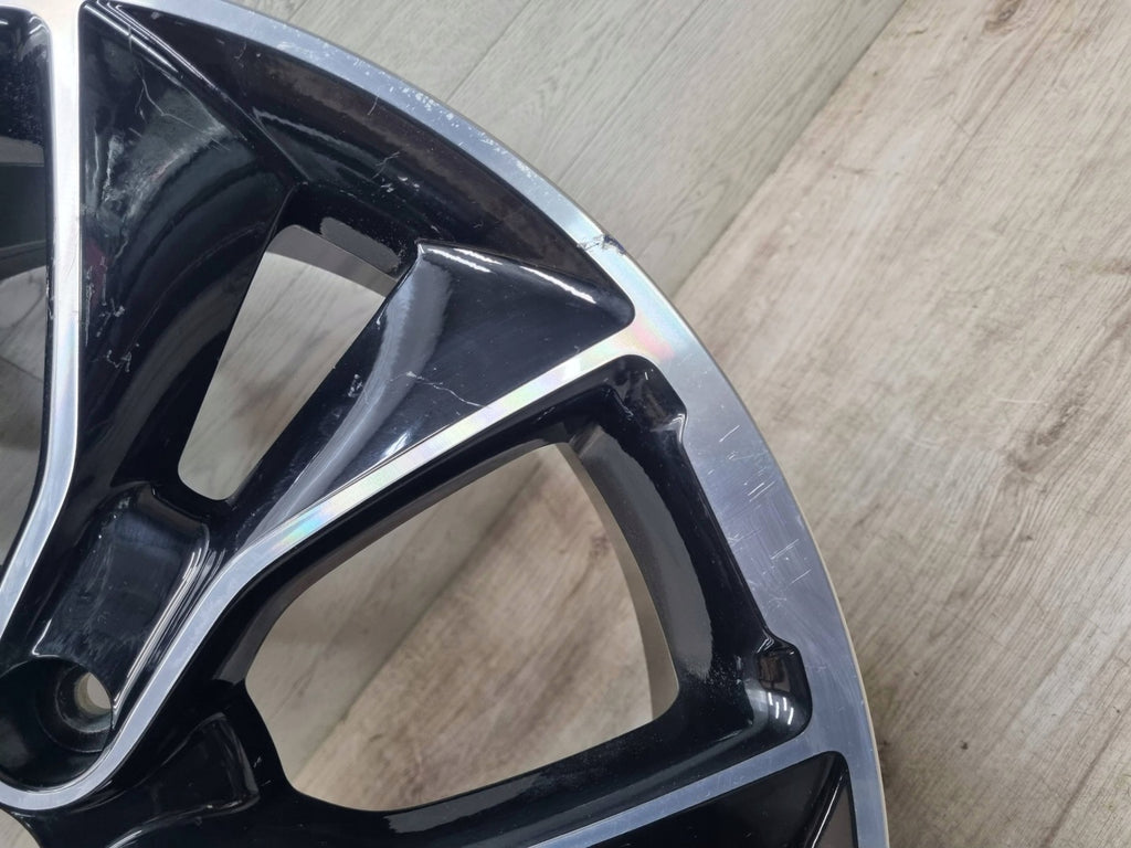 1x Alufelge 19 Zoll 8.0" 5x114.3 55ET Glanz Schwarz 52910-S0100 Hyundai I30 FEL4990542260oc