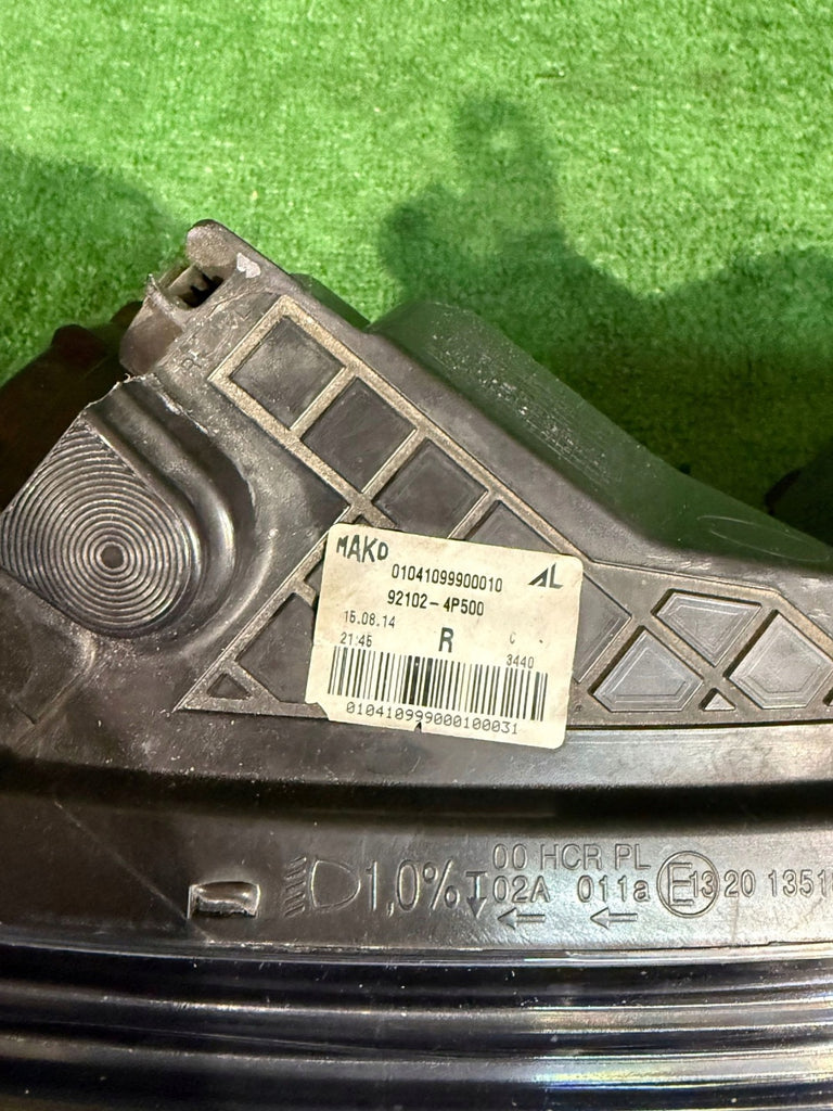 Frontscheinwerfer Hyundai I20 921024P500 Rechts Scheinwerfer Headlight SCH6832618583xf