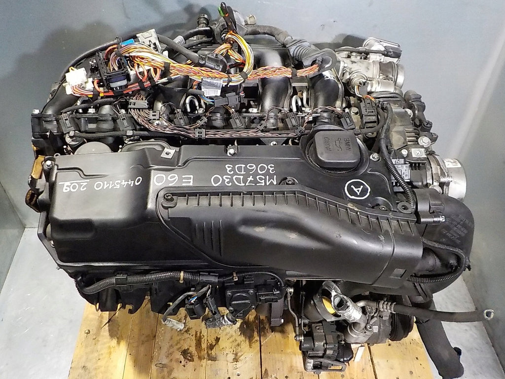 Motor BMW 5 E60 E61 M57D30 3.0 211PS Diesel Engine Komplett