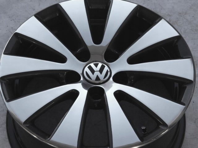 1x Alufelge 16 Zoll 7.0" 5x112 45ET Glanz Graphit 3C0601025C Mg Passat Rim Wheel