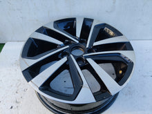 Load image into Gallery viewer, 1x Alufelge 16 Zoll 6.5&quot; 5x112 46ET Glanz Schwarz 5G0601025EA VW Golf Rim Wheel