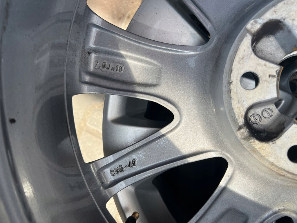 1x Alufelge 18 Zoll 7.5" 5x108 49ET 9671402380 Peugeot Rim Wheel FEL6542946727ie
