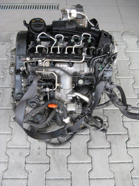 Motor Peugeot VW Tiguan CBA 2.0 TDI 140PS 180TKm Diesel Engine Komplett