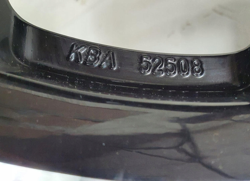 1x Alufelge 17 Zoll 7.5" 5x114.3 38ET Glanz Schwarz TTA70BP38 Toyota Mr2 Ii FEL8961348542ug