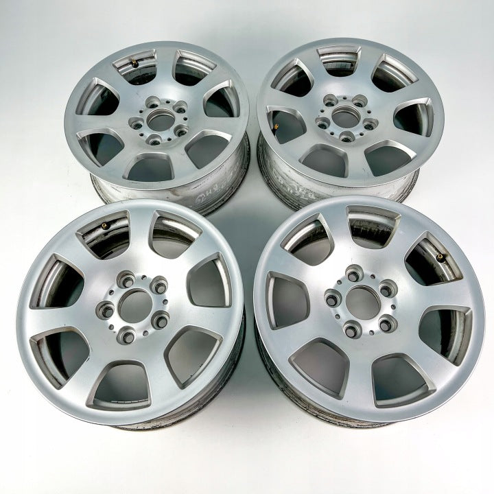 4x Alufelge 16 Zoll 7.0" 5x120 20ET Silber BMW Rim Wheel FEL4539029791vl