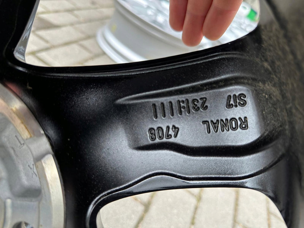 1x Alufelge 17 Zoll 7.0" 4x108 42 5ET N1BC-1007-BA Ford Fiesta Rim Wheel