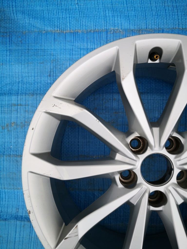 1x Alufelge 18 Zoll 8.0" 5x112 40ET Glanz Graphit 8W0601025H Audi A4 B9 Mg FEL9829767005el