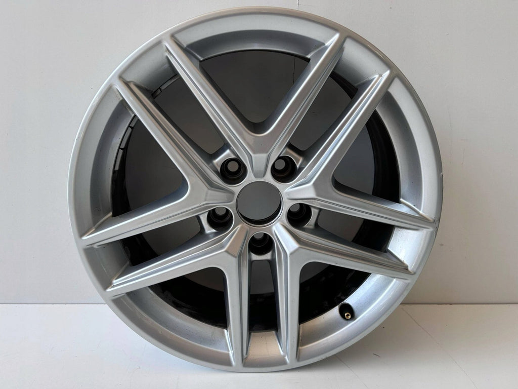 1x Alufelge 17 Zoll 6.5" 5x112 28ET Glanz Silber 8W9601025D Audi A4 B9 Rim Wheel FEL8026847342ex
