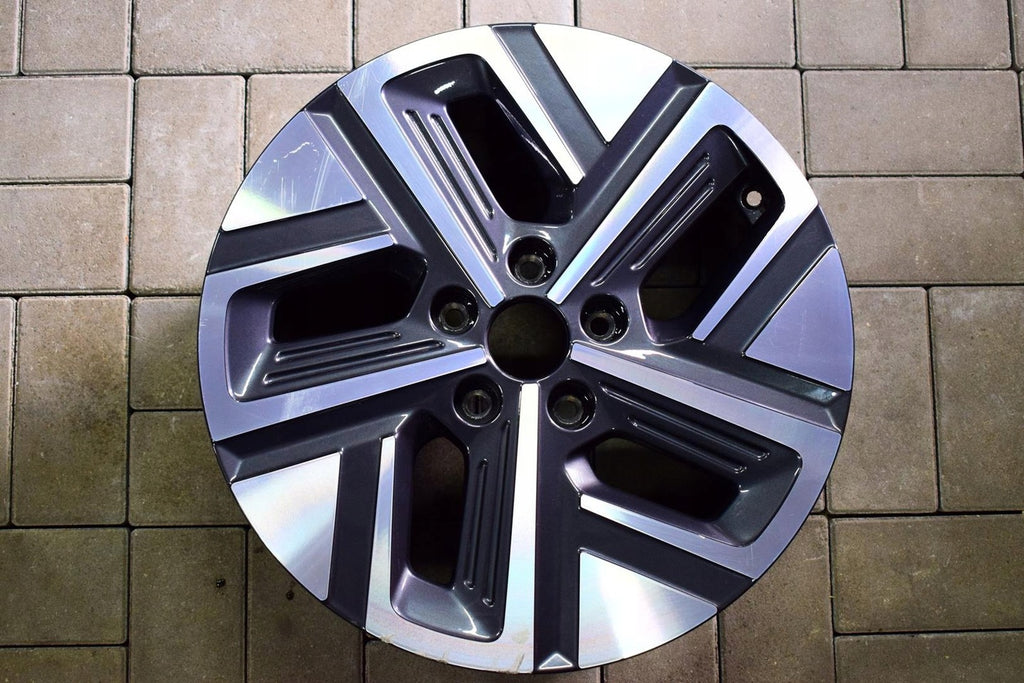 1x Alufelge 17 Zoll 7.0" 5x114.3 50ET Glanz Grau 52910-DD100 Hyundai Kona Mg