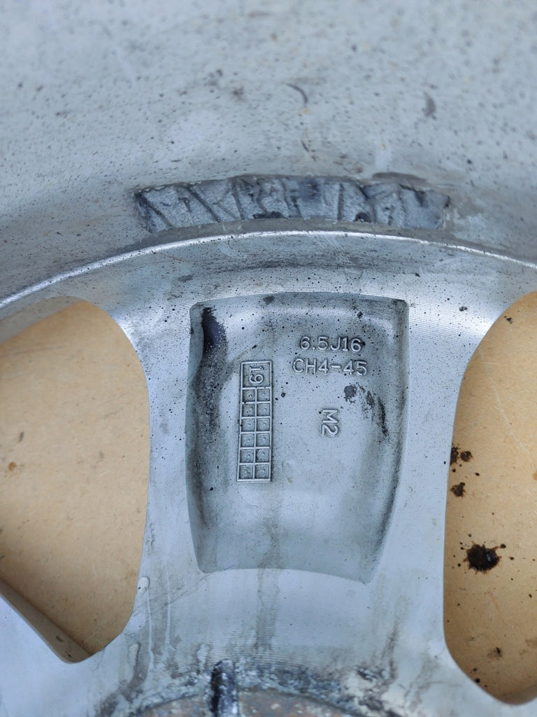 1x Alufelge 16 Zoll 6.5" 4x100 45ET 403009186R Dacia Sandero III Logan Rim Wheel FEL4224110118cu