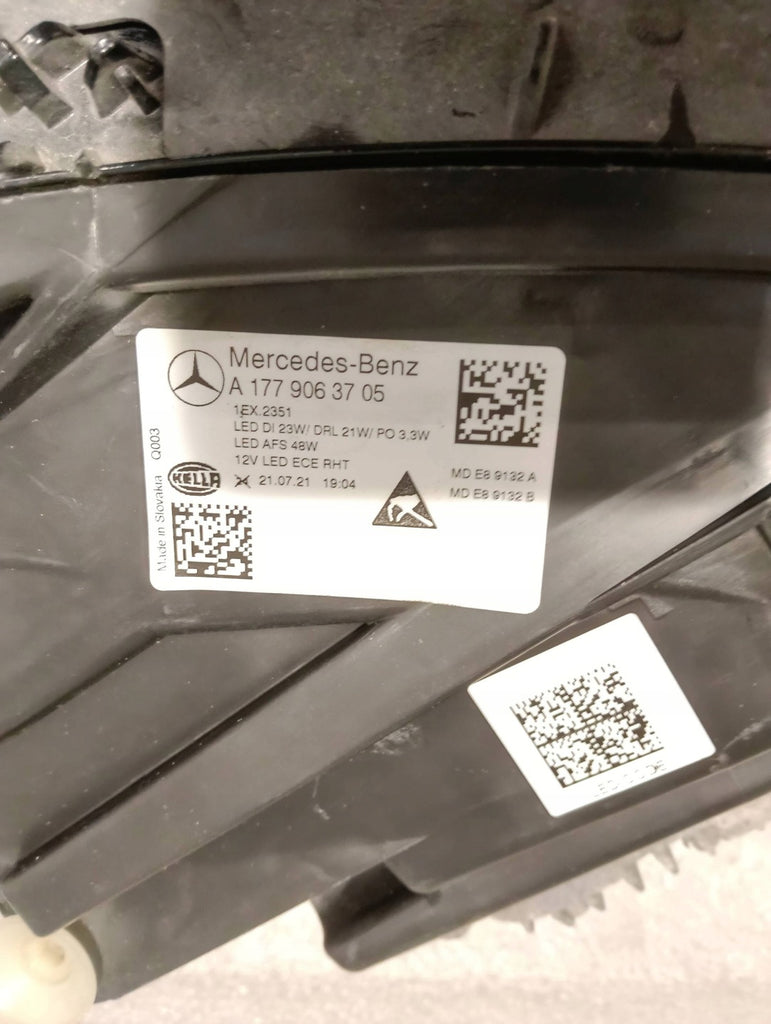 Frontscheinwerfer Mercedes-Benz W177 A1779063705 LED Links Headlight SCH1347846191pt