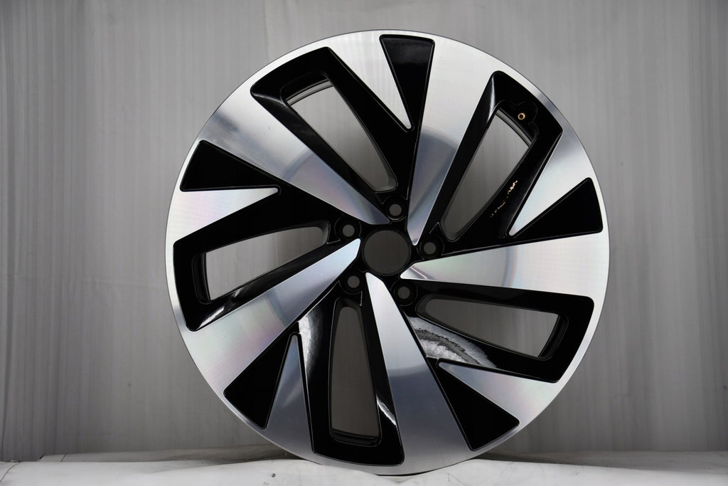 1x Alufelge 20 Zoll 8.0" 5x112 45ET Glanz Schwarz 11A601025A VW Rim Wheel FEL9536098281aa