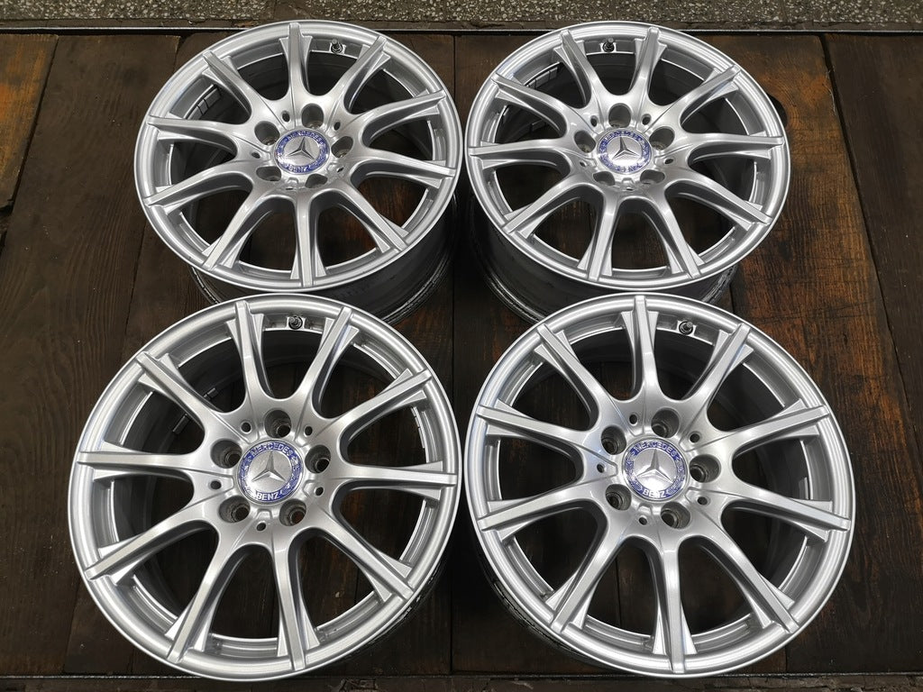 4x Alufelge 16 Zoll 6.5" 5x112 38ET A2054012400 Mercedes-Benz W205 Rim Wheel FEL8697110711xc