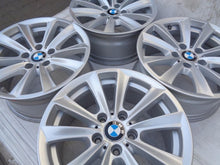 Laden Sie das Bild in den Galerie-Viewer, 4x Alufelge 17 Zoll 8.0" 5x120 30ET Glanz Schwarz 6780720 BMW 5 F11 F10 FEL8456718386pu