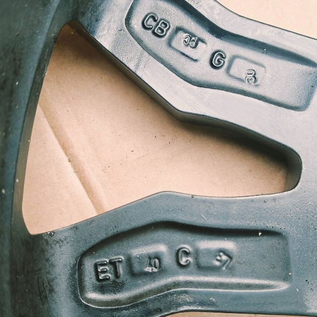 1x Alufelge 18 Zoll 5x112 40ET KBA54035 Rim Wheel FEL5149007724gy