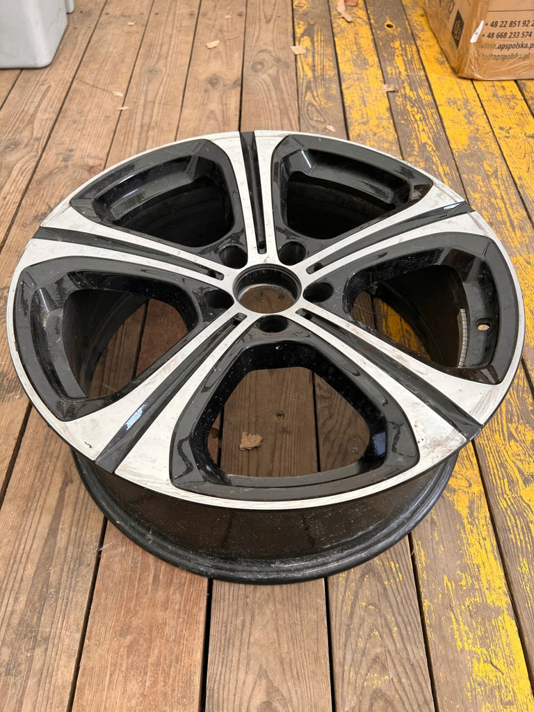 1x Alufelge 19 Zoll 7.5" 5x112 40ET Glanz Schwarz A2064015300 Mercedes-Benz Amg FEL4360366710ib