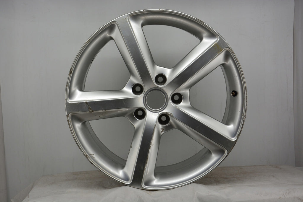 1x Alufelge 20 Zoll 9.0" 5x130 60ET Glanz Silber 4L0601025H Audi Rim Wheel