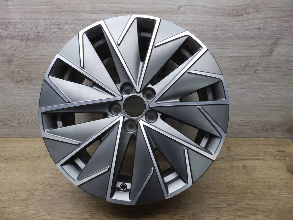 1x Alufelge 18 Zoll 6.5" 5x100 40ET 658601025 Skoda Scala Kamiq Rim Wheel