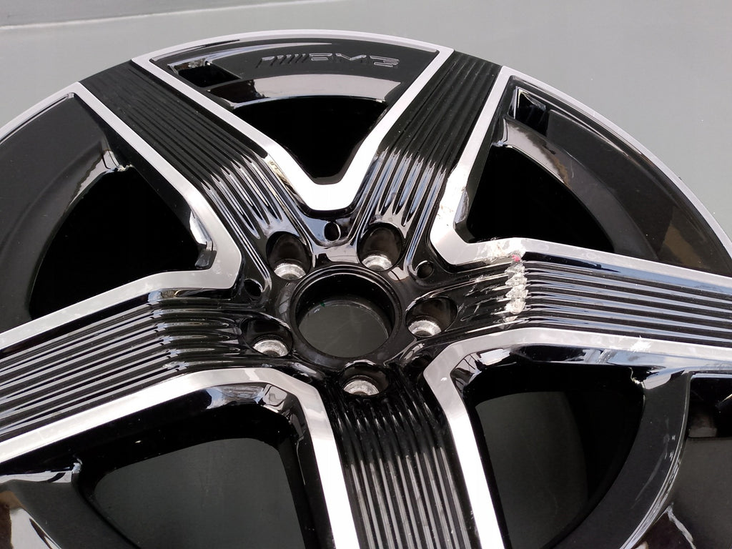 1x Alufelge 19 Zoll 9.0" 5x112 30ET A2544010500 Mercedes-Benz Glc Amg Rim Wheel FEL6672223743pu