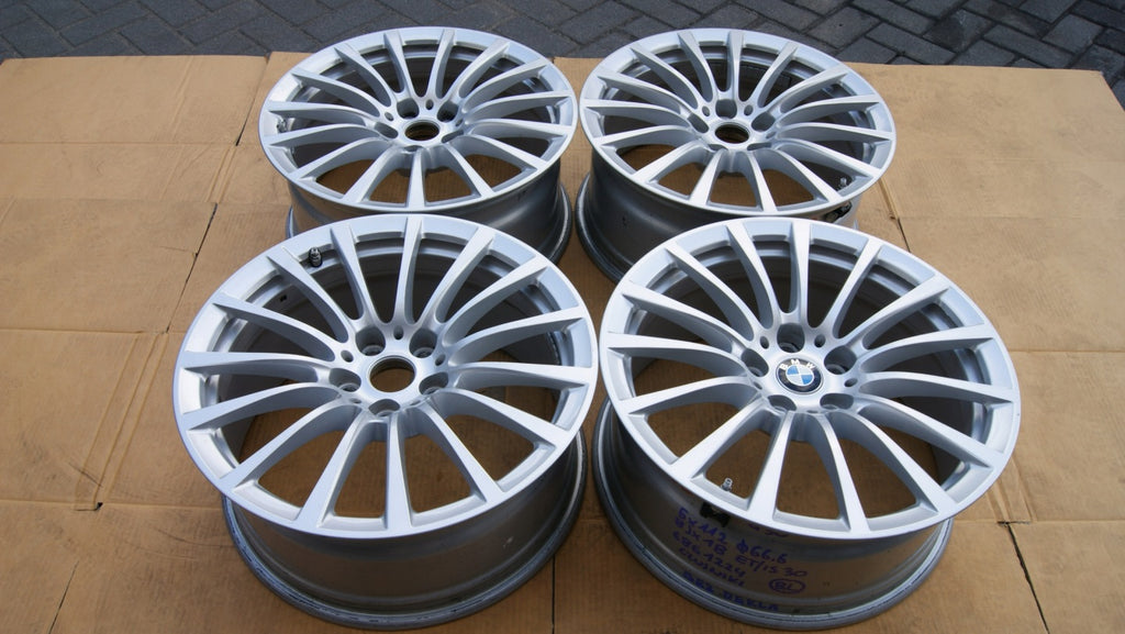 4x Alufelge 18 Zoll 8.0" 5x112 30ET Glanz Silber 6861224 BMW Rim Wheel FEL1786074983zw