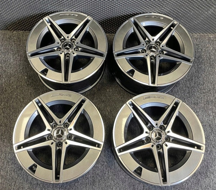 4x Alufelge 18 Zoll 5x112 A2064016600 Mercedes-Benz W206 Rim Wheel FEL3531202167ew