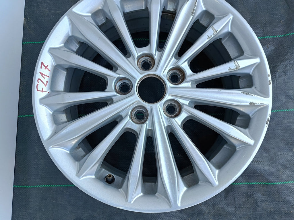 1x Alufelge 16 Zoll 6.5" 5x108 50ET JX7C-1007-B1A Ford Focus C-Max Rim Wheel