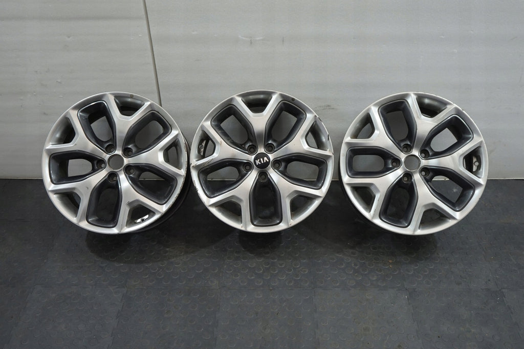 1x Alufelge 19 Zoll 7.5" 5x114.3 49ET Glanz Grau 52910-C5330 Kia Sorento III Mg