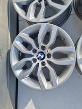 Laden Sie das Bild in den Galerie-Viewer, 4x Alufelge 17 Zoll 7.5" 5x120 32ET Glanz Silber 6787576 BMW F25 Rim Wheel FEL2589935839hg