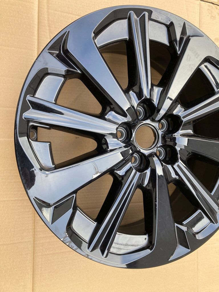 1x Alufelge 20 Zoll 7.5" 5x114.3 45ET Glanz Schwarz 9965177500 Mazda Cx60 FEL5205516817im