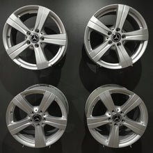 Laden Sie das Bild in den Galerie-Viewer, 4x Alufelge 17 Zoll 7.0" 5x112 44 5ET Silber A2064014500 Mercedes-Benz W206 FEL9281232061bz