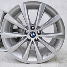 Laden Sie das Bild in den Galerie-Viewer, 4x Alufelge 18 Zoll 8.0" 5x112 35ET Glanz Silber 6867338 BMW Rim Wheel FEL1963199090up