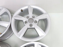 Load image into Gallery viewer, 4x Alufelge 16 Zoll 6.0" 5x112 48ET Silber 8V0071496 Audi A3 Rim Wheel FEL2864142359gv