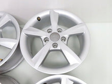 Laden Sie das Bild in den Galerie-Viewer, 4x Alufelge 16 Zoll 6.0" 5x112 48ET Silber 8V0071496 Audi A3 Rim Wheel FEL2864142359gv