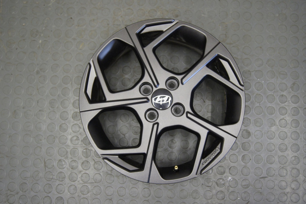 1x Alufelge 16 Zoll 6.0" 4x100 50ET Glanz Q0400ADE06 Hyundai Bayon Rim Wheel FEL2194379692me