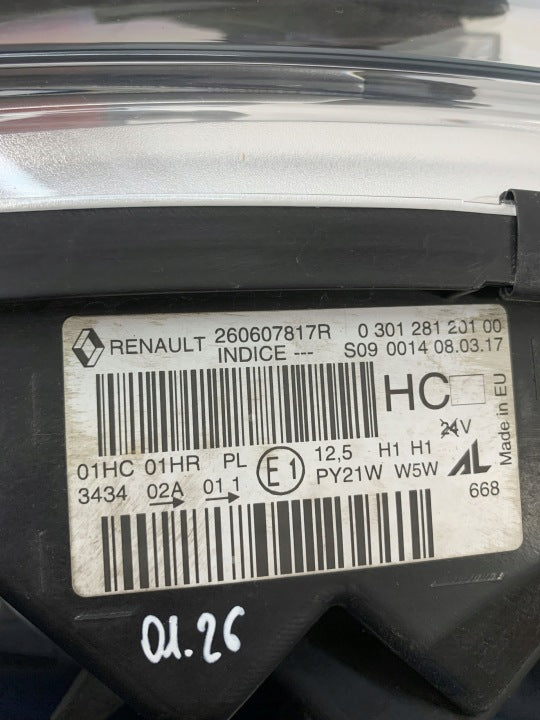 Frontscheinwerfer Renault Captur I 260607817R Links Scheinwerfer Headlight SCH5248355353hf
